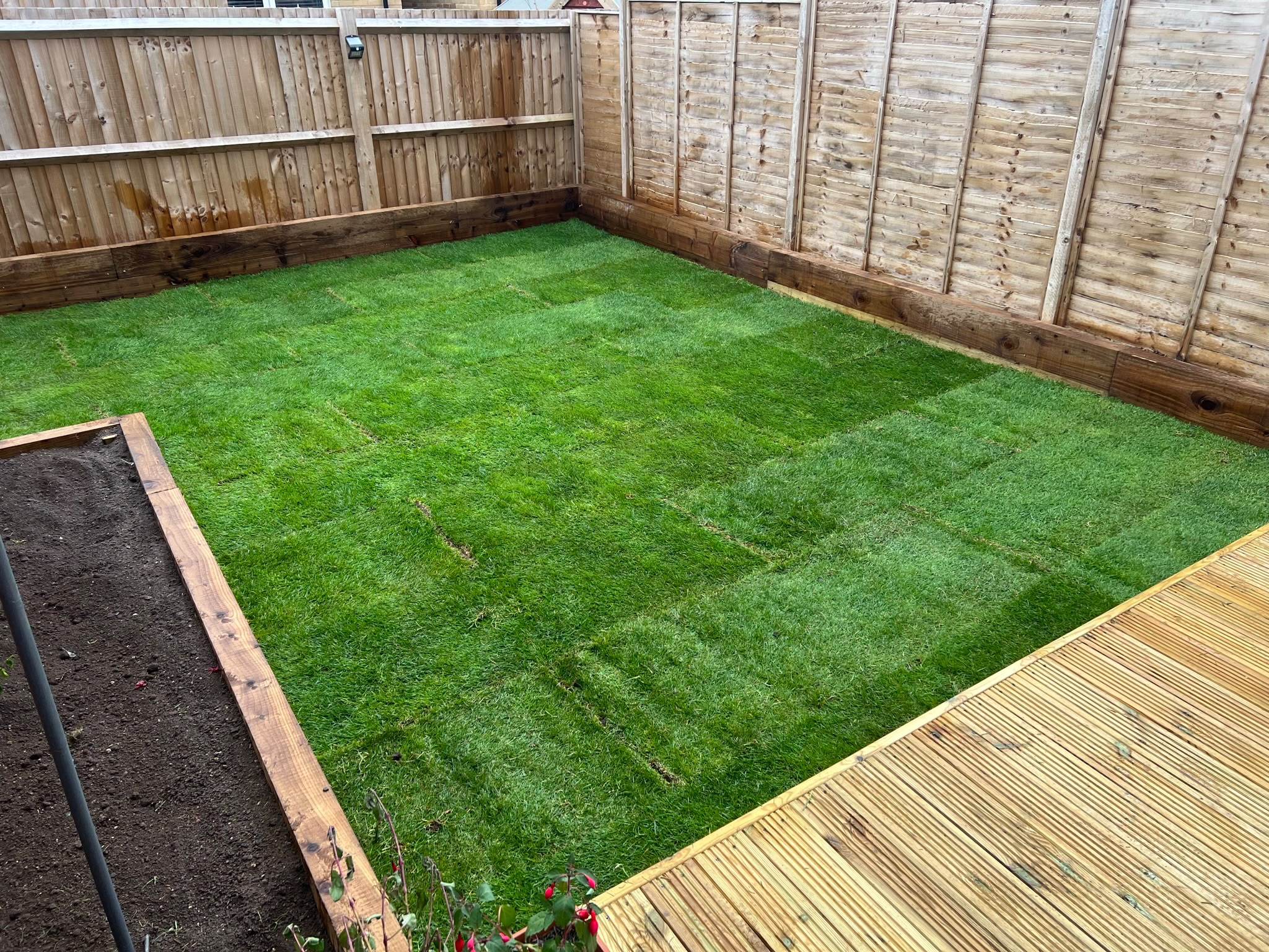 RT Landscaping completed project